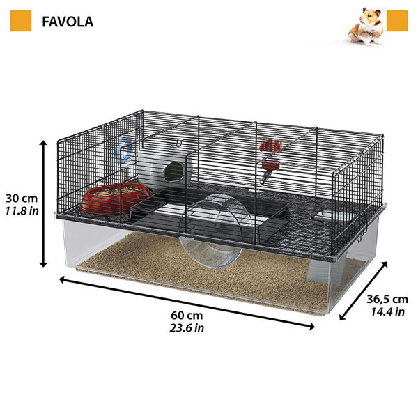 Ferplast Hamster Cage with Ramp Wayfair.co.uk